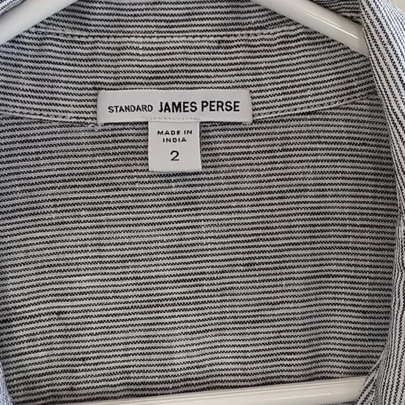 James Perse Women's Striped Blouse - Picture 8 of 12